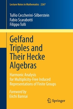 Paperback Gelfand Triples and Their Hecke Algebras: Harmonic Analysis for Multiplicity-Free Induced Representations of Finite Groups Book