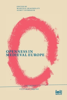 Paperback Openness in Medieval Europe Book