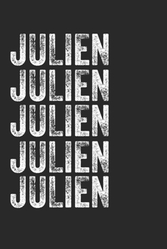 Paperback Name JULIEN Journal Customized Gift For JULIEN A beautiful personalized: Lined Notebook / Journal Gift, Notebook for JULIEN,120 Pages, 6 x 9 inches, G Book