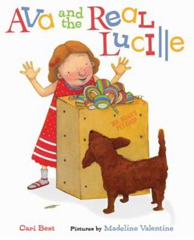 Hardcover Ava and the Real Lucille Book