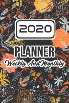 Paperback Christian Planner: Bible Verse Calendar 2020 Monthly and Weekly, Jan 1, 2020 to Dec 31, 2020 Annual Planner 6*9 inch (124 Pages) Book