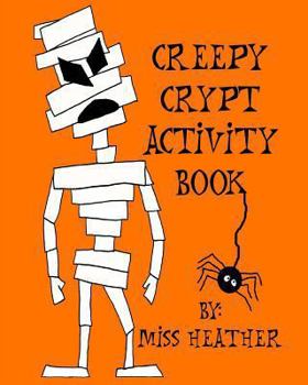 Paperback Creepy Crypt Activity Book