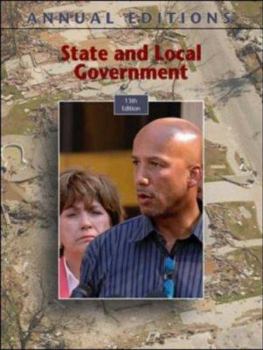 Paperback Annual Editions: State and Local Government, 13/E Book
