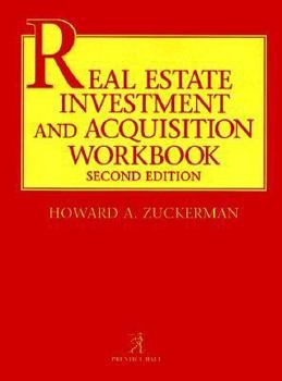 Paperback Real Estate Investment and Acquisition Workbook Book