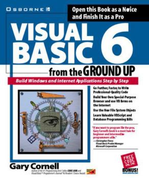 Paperback Visual Basic 6 from the Ground Up Book