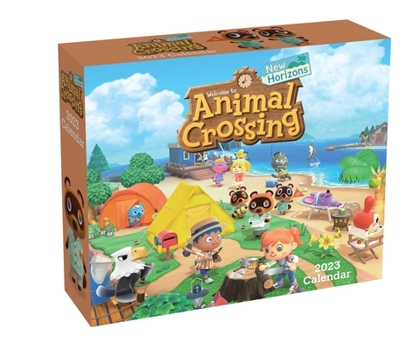 Calendar Animal Crossing: New Horizons 2023 Day-To-Day Calendar Book