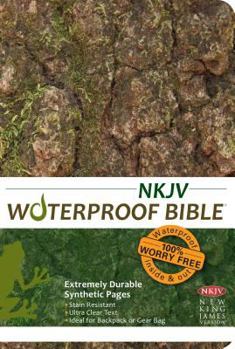 Paperback Waterproof Bible-NKJV-Camouflage Book