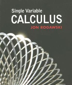 Paperback Single Variable Calculus Book