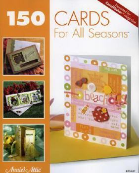 Paperback 150 Cards for All Seasons Book