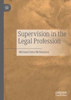 Paperback Supervision in the Legal Profession Book