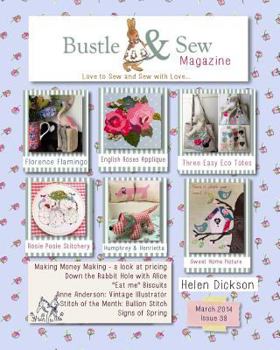 Paperback Bustle & Sew Magazine March 2014: Issue 38 Book