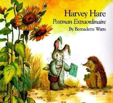 Hardcover Harvey Hare Postman Extraord Book