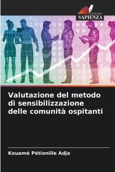 Paperback Valutazione del metodo di sensibilizzazione delle comunità ospitanti [Italian] Book
