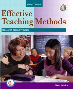 Paperback Effective Teaching Methods: Research-Based Practice [With DVD-ROM] Book
