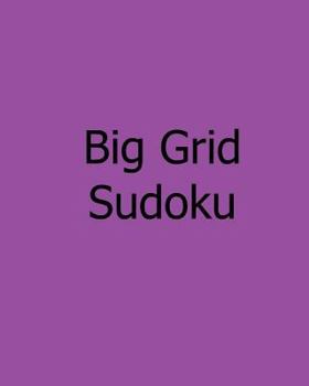 Paperback Big Grid Sudoku: Simple and Elegant Sudoku Book