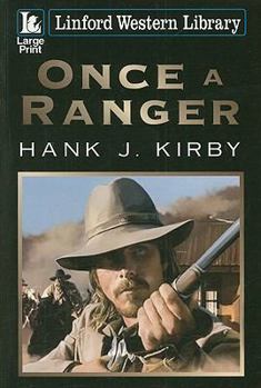 Paperback Once a Ranger [Large Print] Book