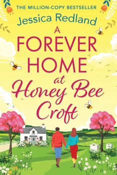 Paperback A Forever Home at Honey Bee Croft [Large Print] Book