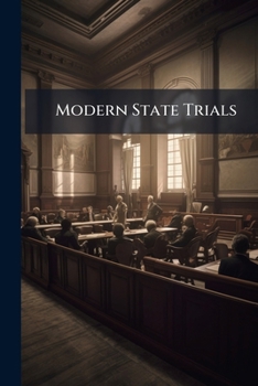 Paperback Modern State Trials Book