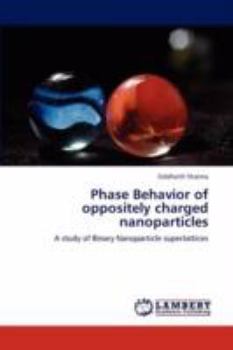 Paperback Phase Behavior of oppositely charged nanoparticles Book