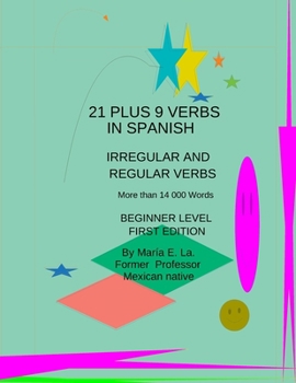Paperback 21 Plus 9 Verbs in Spanish Book