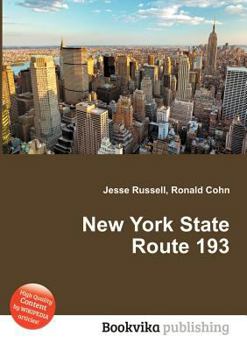 Paperback New York State Route 193 Book