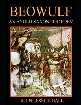 Paperback Beowulf - An Anglo-Saxon Epic Poem (Annotated): Translated from the Heyne-Socin Text Book