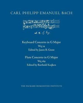 Paperback Concerto in G Major, Wq 34 Book