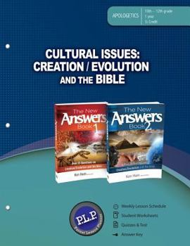 Paperback Cultural Issues: Creation/Evolution and the Bible Parent Lesson Planner Book