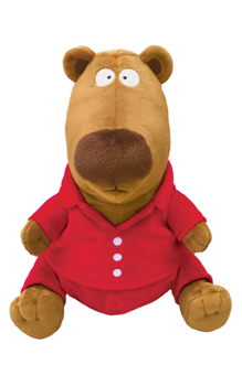 MerryMakers The Going to Bed Book Plush Bear, 10.5-Inch, from Sandra Boynton's Classic The Going to Bed Book