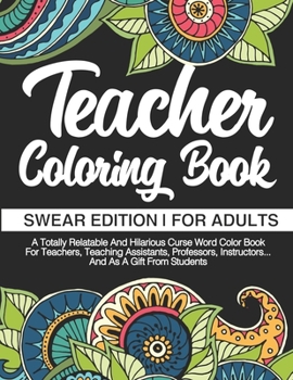 Paperback Teacher Coloring Book