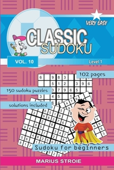 Paperback Classic Sudoku - very easy, vol. 10: grids 9x9 Book