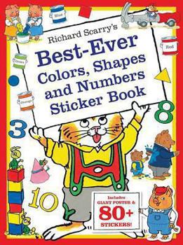 Paperback Richard Scarry's Best Ever Colors, Shapes, and Numbers Book