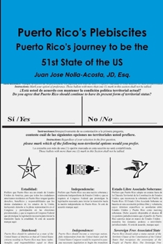 Paperback Puerto Rico's Plebiscites Book