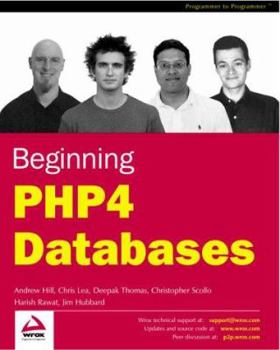 Paperback Beginning PHP4 Databases Book