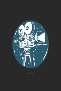 Retro Theater Vintage Kamera: FOTOGRAFEN UND KAMMERMANN NOTIZBUCH 6x9 (A5) 120 Seiten liniert! für Filmer & Kameramänner Fotografie,Theater, Liebhaber ... | Wochenplaner | Organiser | (German Edition)