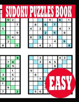 Paperback Sudoku Puzzle Book: Easy Sudoku Puzzle Book including Instructions and answer keys - Sudoku Puzzle Book for Adults Book