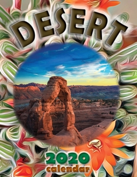 Paperback Desert 2020 Calendar Book