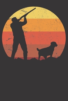 Paperback Notebook: Duck Hunting Dot Grid 6x9 120 Pages Book