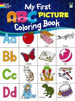 Paperback My First ABC Picture Coloring Book