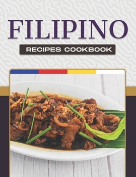 Paperback Filipino Recipes Cookbook Book