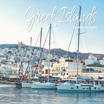 Paperback Greek Islands: 2021 Mini Wall Calendar Book