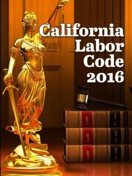 Paperback California Labor Code 2016 Book