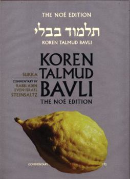 Hardcover Koren Talmud Bavli, Vol.10: Tractate Sukka, Noe Color Edition, Hebrew/English Book