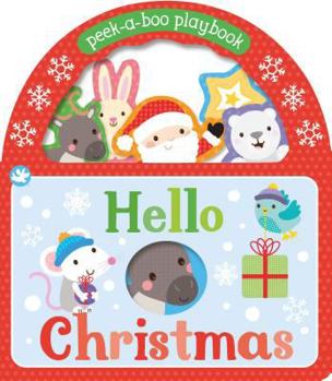 Board book Hello Christmas: Peek-A-Boo Playbook Book