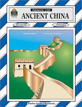 Paperback Ancient China Thematic Unit Book