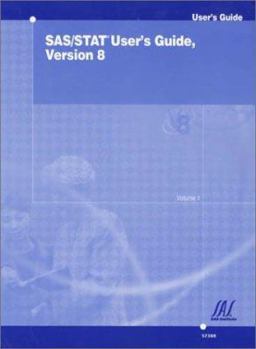 Hardcover SAS/Stat User's Guide, Version 8, 5 Volume Set Book