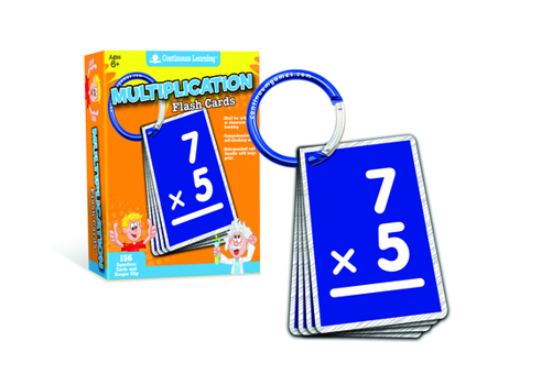 Misc. Multiplication Flash Cards - Continuum Learning Book