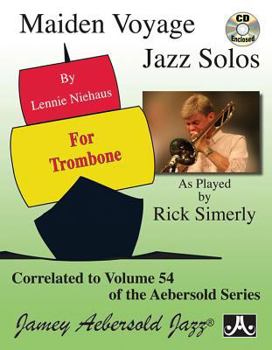 Paperback Maiden Voyage Jazz Solos: As Played by Rick Simerly, Book & CD [With CD (Audio)] Book