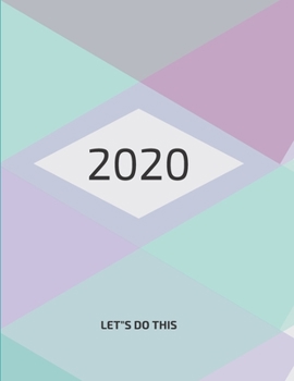 Paperback 2020: Let's Do This Yearly Planner; Busy Moms, Work Life Balance Book