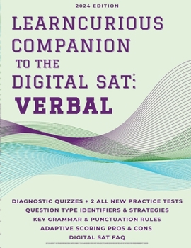 Paperback The LearnCurious Companion to the Digital SAT: Verbal Book